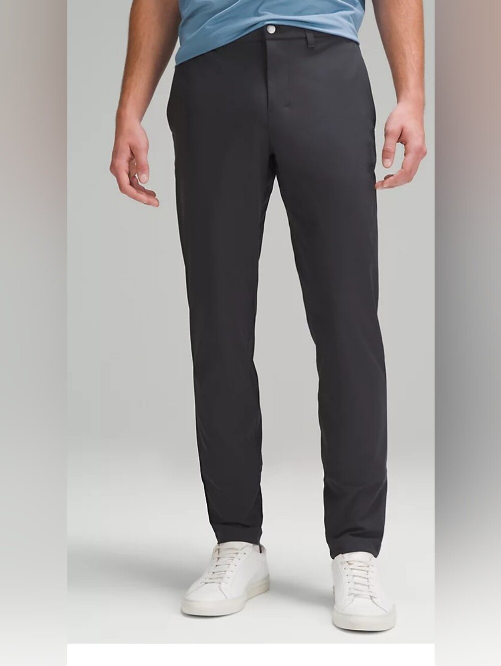 Lululemon Pants Men 30 Gray Chino Actual 30x33 Classic ABC Warpstreme Commission